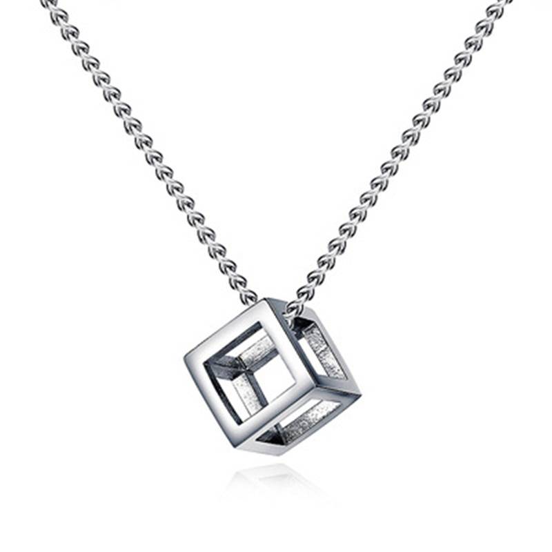 Men's Cube Necklace