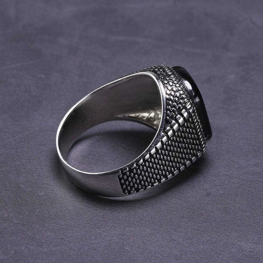 Men's Black Jewellery Ring