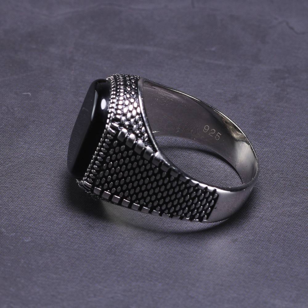 Men's Black Jewellery Ring
