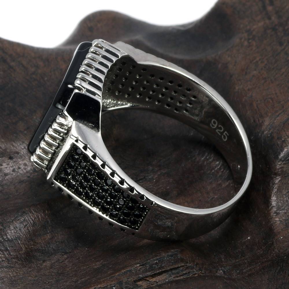 Men's Solid 925 Sterling Silver Ring