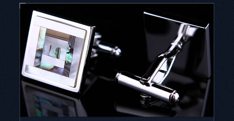 Men's Shell Cufflinks