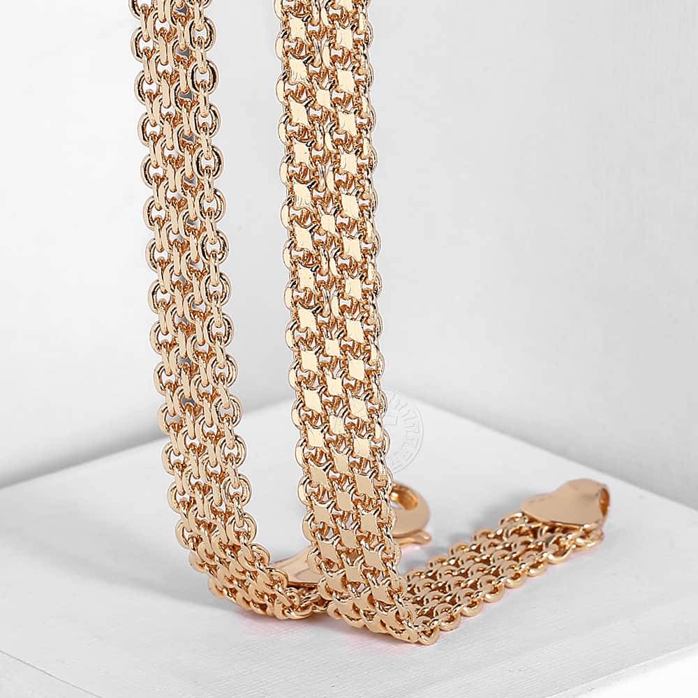 Women's Wide Chain Bracelet