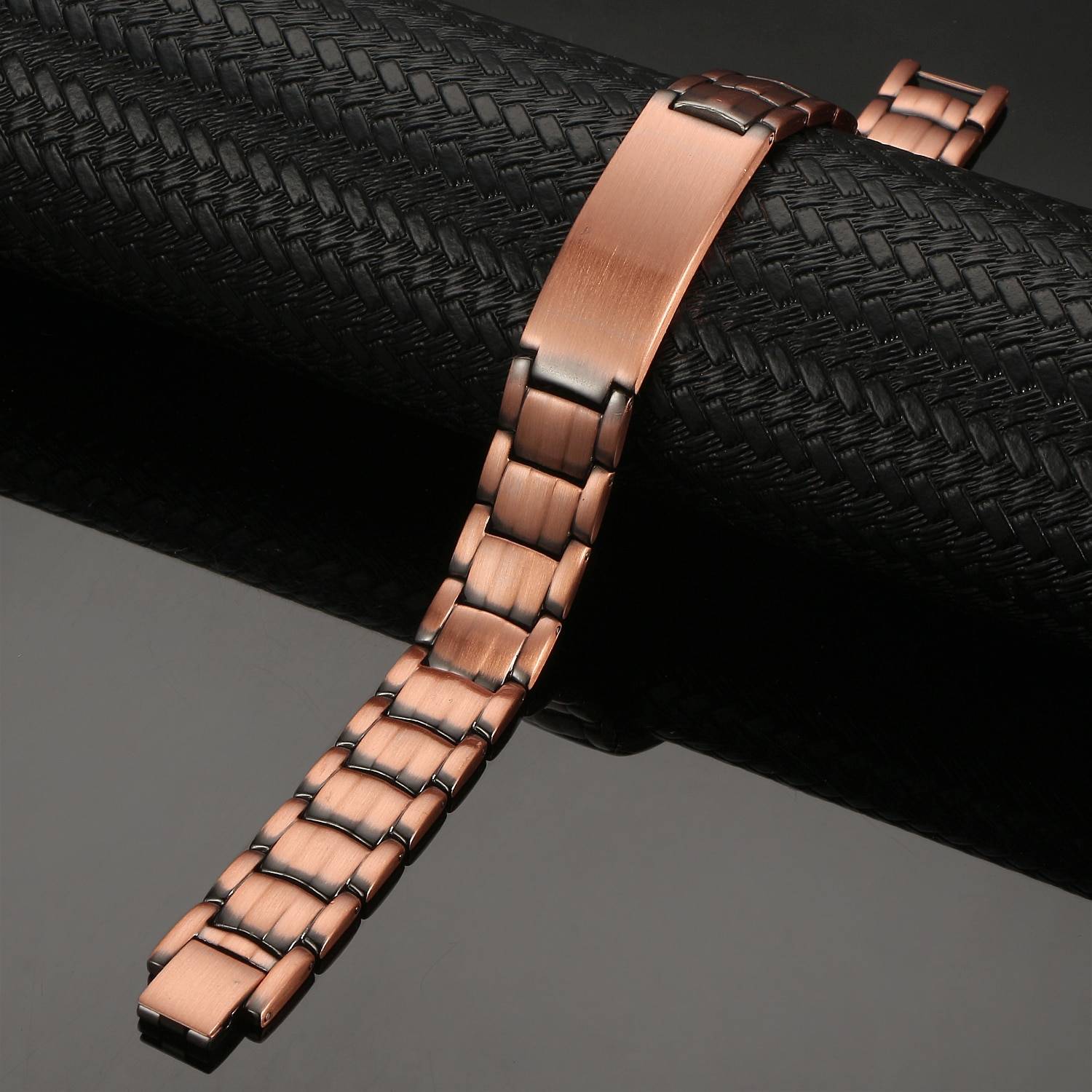 Men's Copper Customized Magnetic Bracelet