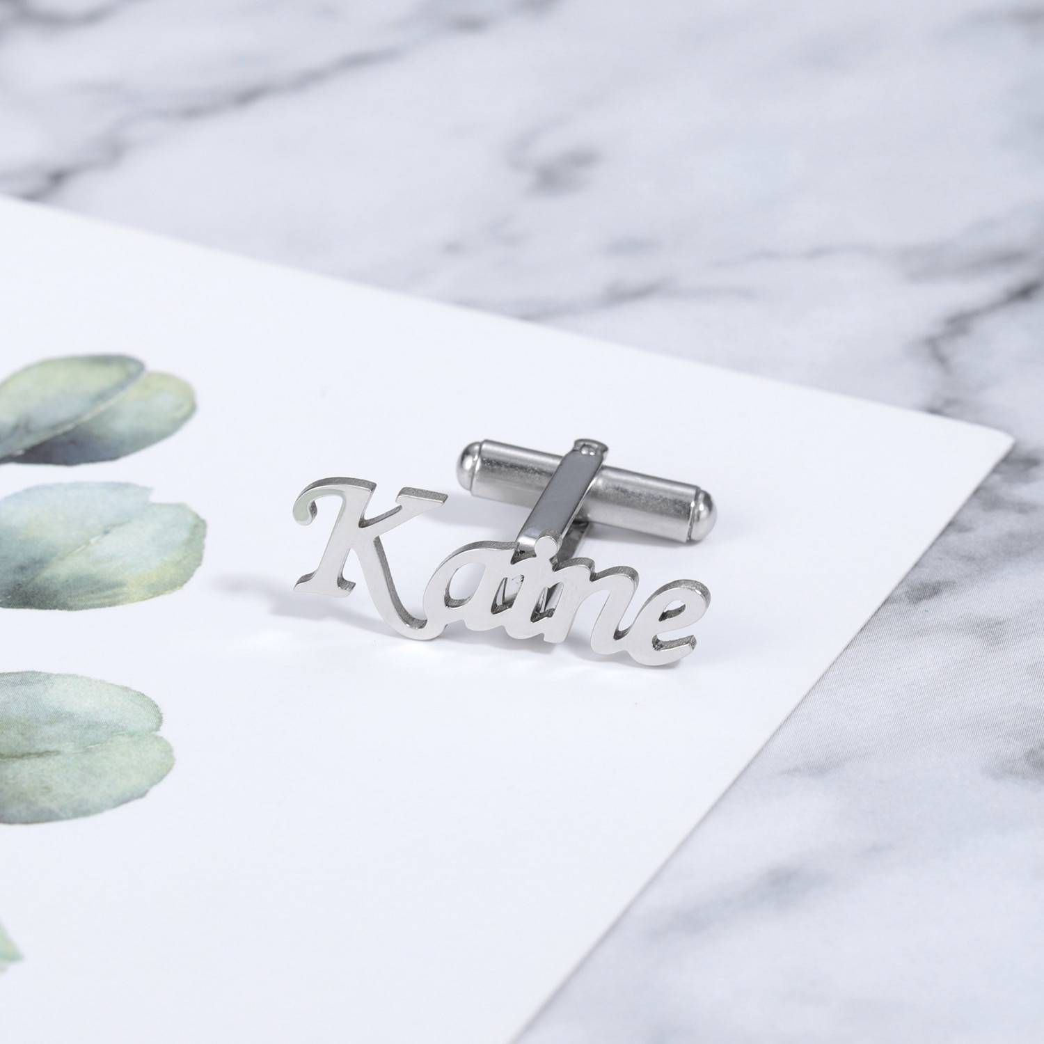 Customized Name or Logo Cuff Links