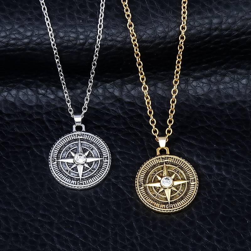 Men's Compass Necklace