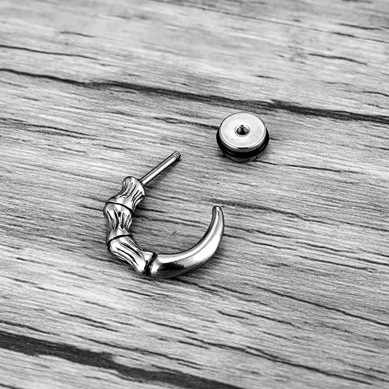 Men's Claw Shaped Stud Earrings Earrings Men Jewelry 