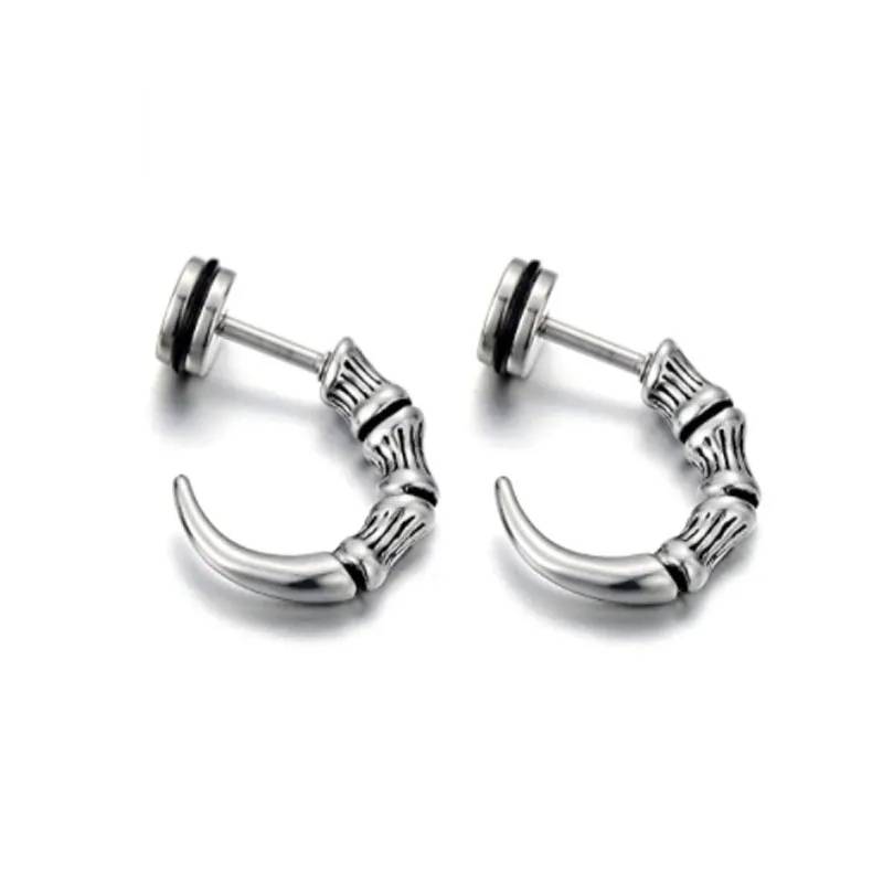 Men's Claw Shaped Stud Earrings Earrings Men Jewelry 
