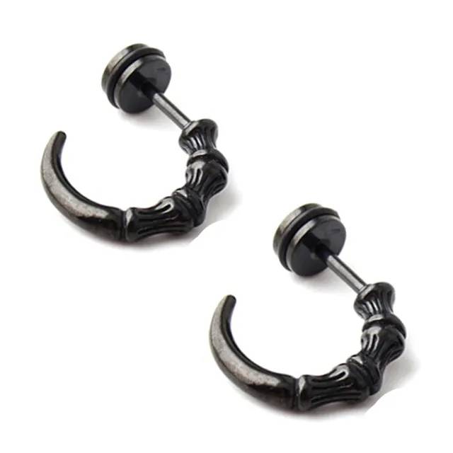 Men's Claw Shaped Stud Earrings Earrings Men Jewelry 