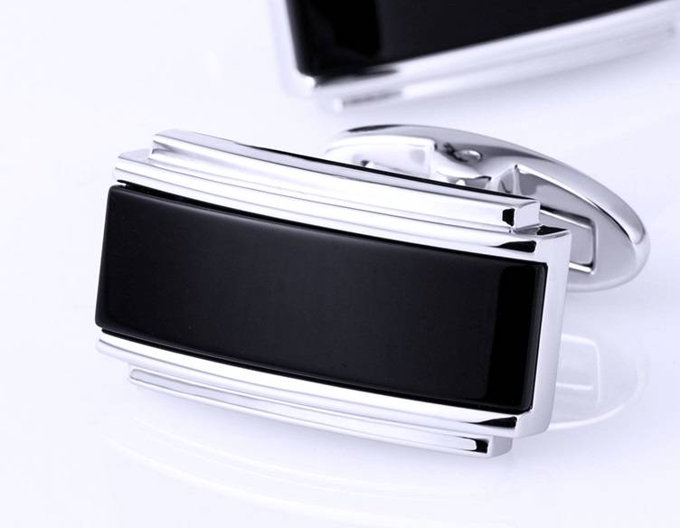 rectangular cufflink