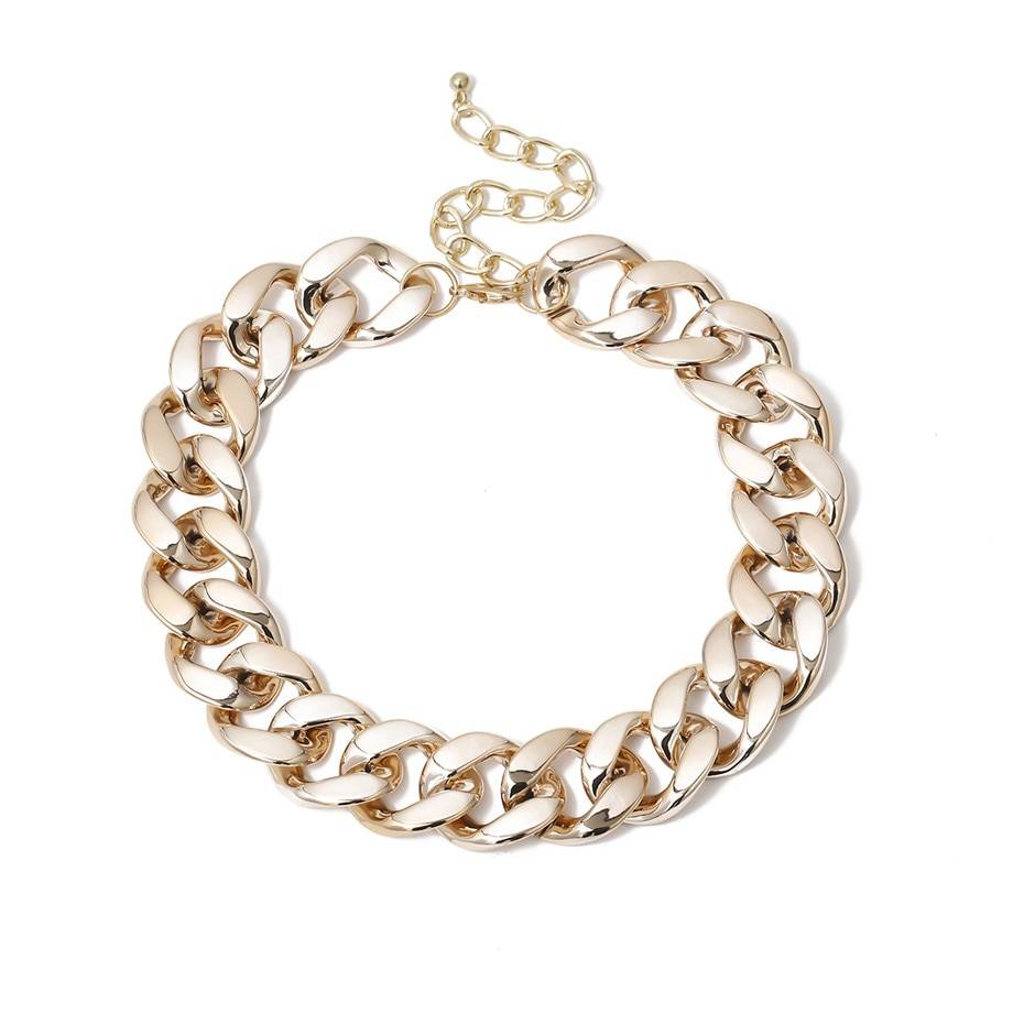 Women's Vintage Cross Chain Choker