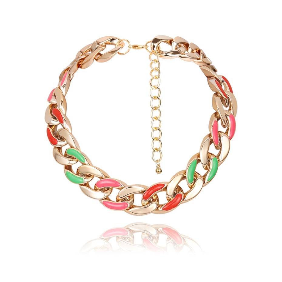 Women's Vintage Cross Chain Choker