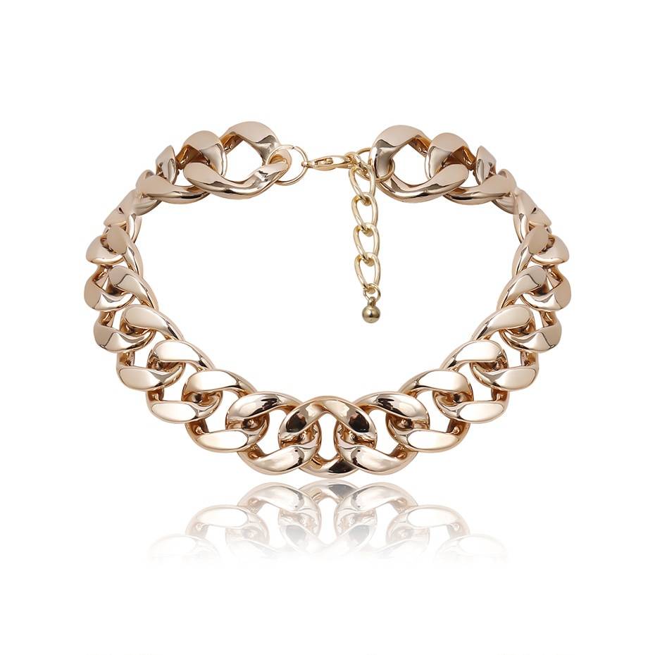 Women's Vintage Cross Chain Choker