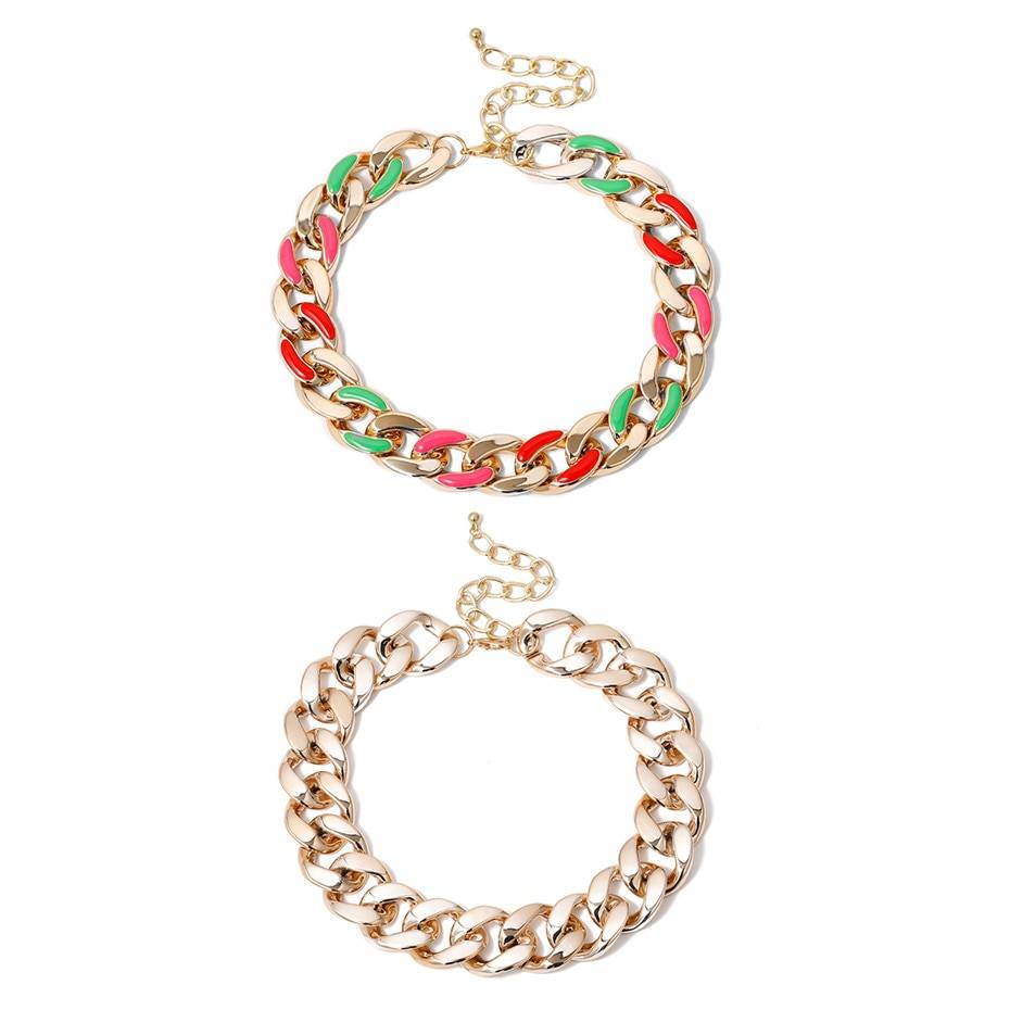 Women's Vintage Cross Chain Choker