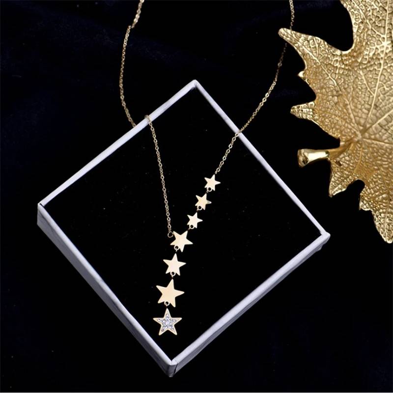 Shooting Stars Tassel Necklace for Women Necklaces Pendants Women Jewelry 