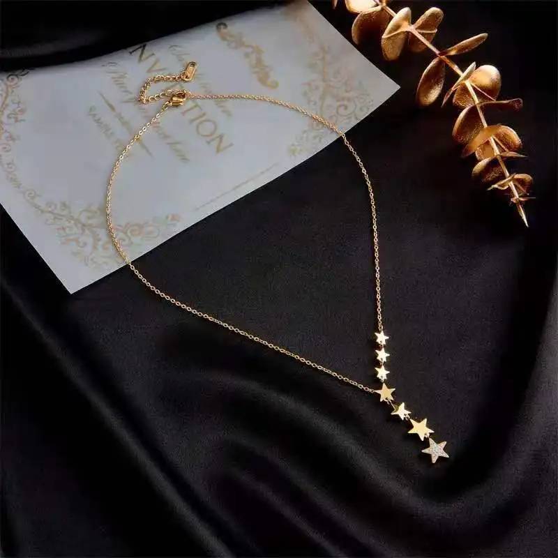 Shooting Stars Tassel Necklace for Women Necklaces Pendants Women Jewelry 
