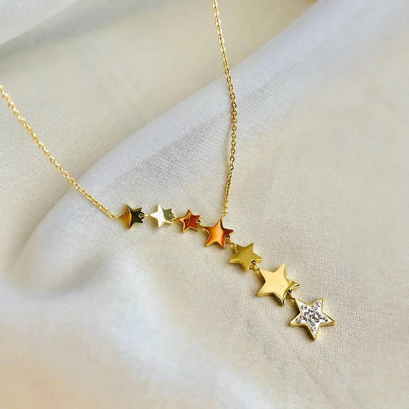 Shooting Stars Tassel Necklace for Women Necklaces Pendants Women Jewelry 