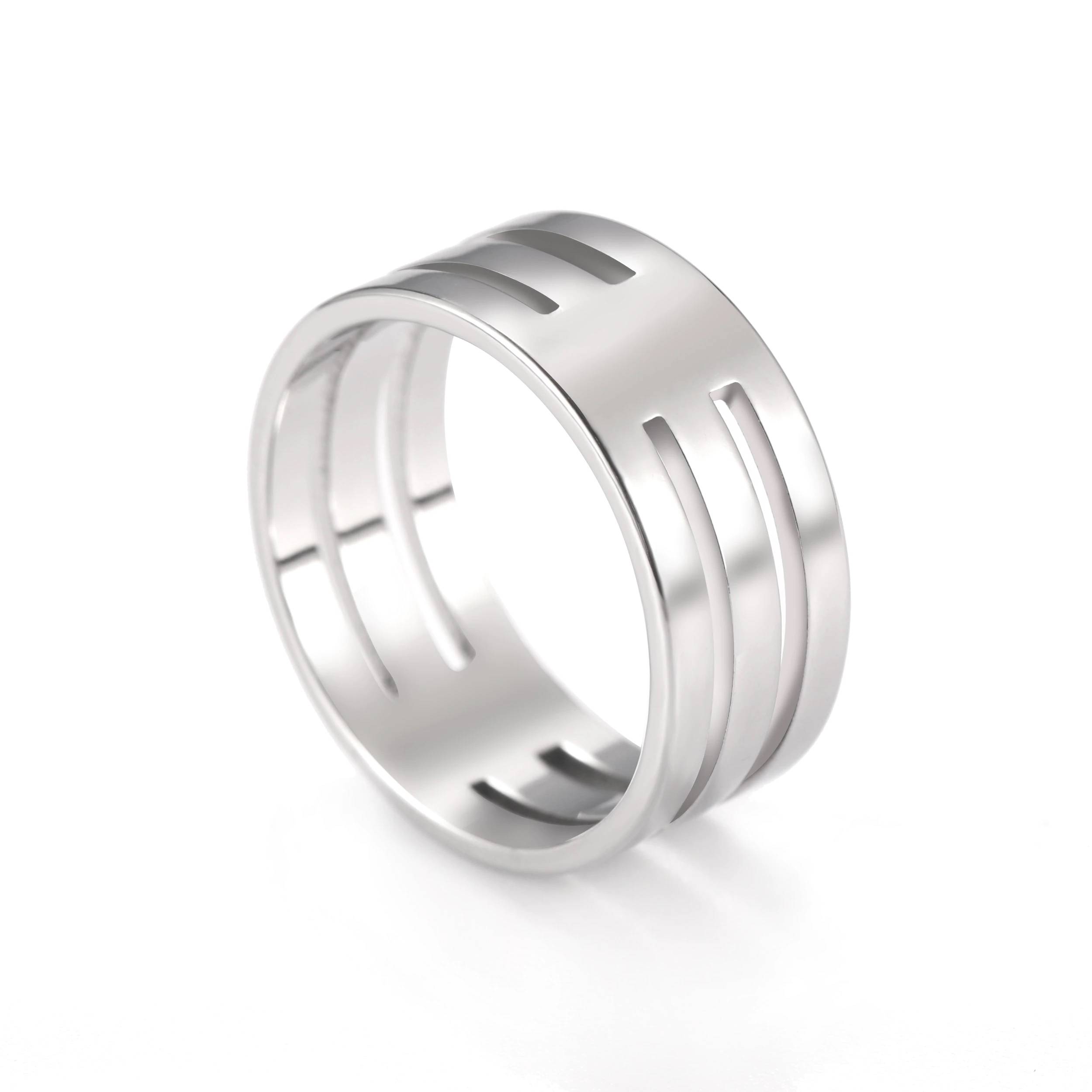 Unisex Minimalist Design Stainless Steel Ring - Jewelry Reimagine