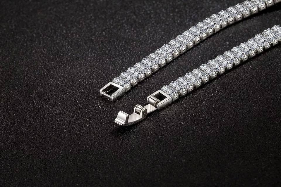 925 Sterling Silver Cubic Zircon Bridal Bracelet Bracelets & Bangles Wedding & Engagement Jewelry Women Jewelry 