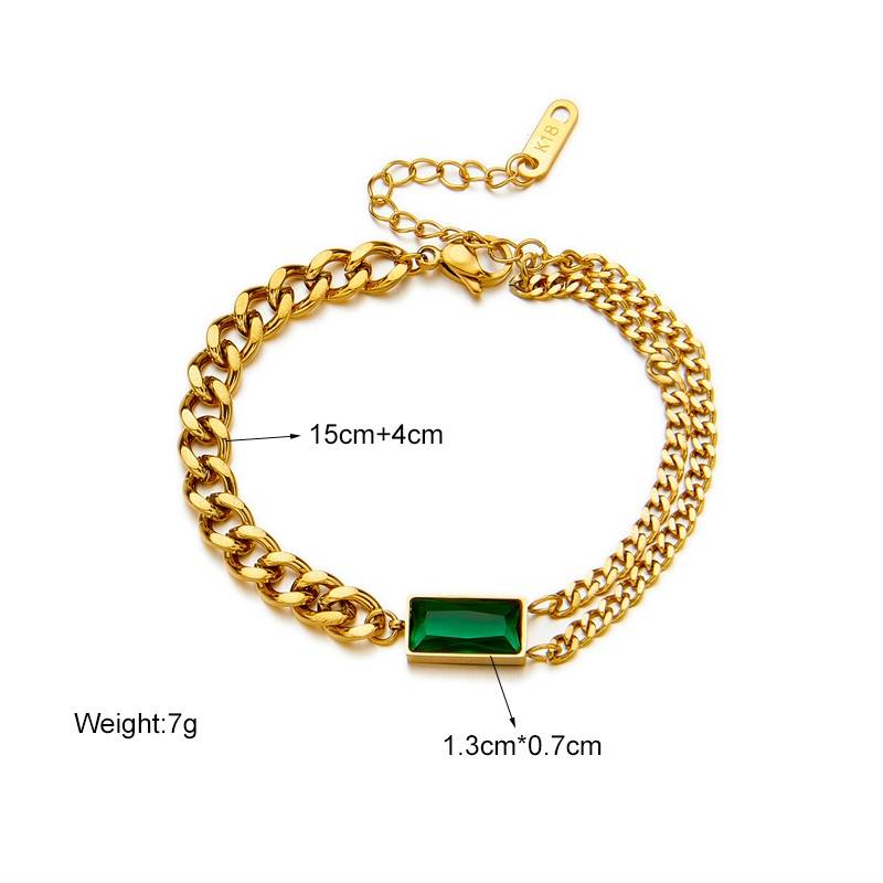 316L Stainless Steel Link Chain Bracelet for Women Bracelets & Bangles New Arrivals Women Jewelry 
