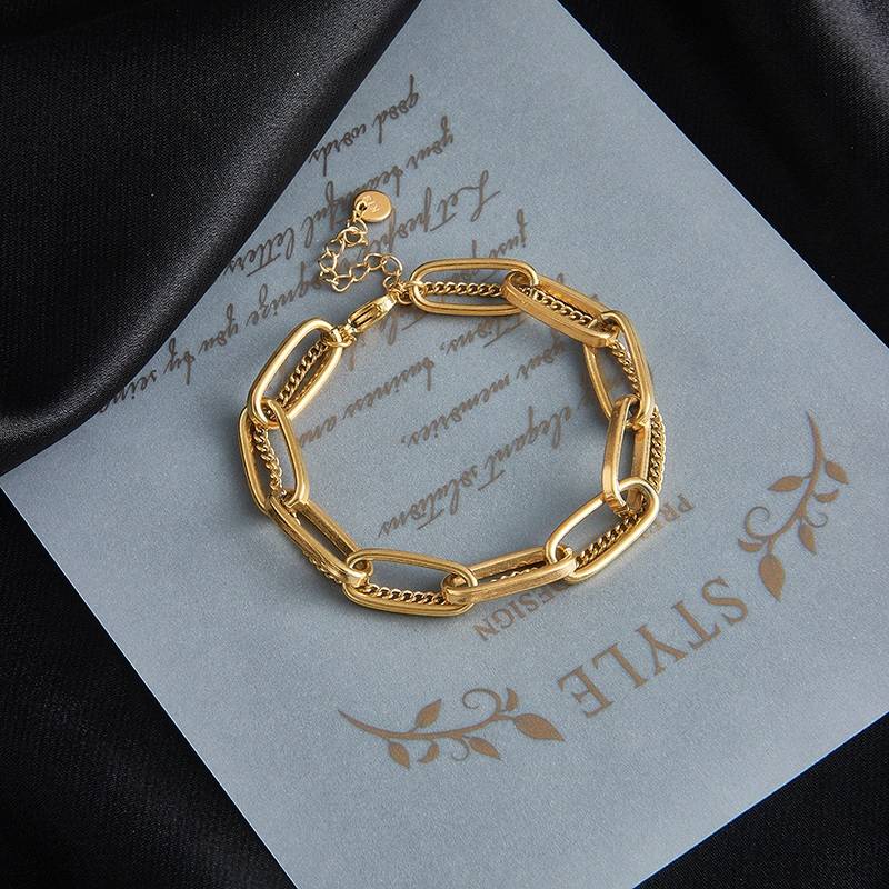 316L Stainless Steel Link Chain Bracelet for Women Bracelets & Bangles New Arrivals Women Jewelry 