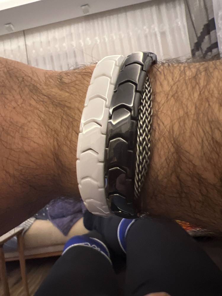 Minimalist Clean Design Magnetic Ceramic Wristband Bracelet Bracelets & Cuffs Men Jewelry New Arrivals 