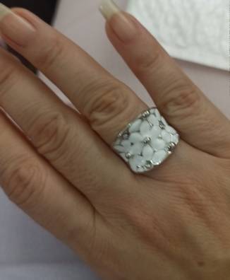 Blooming Flower Floral Cocktail Ring for Women New Arrivals Rings Women Jewelry 