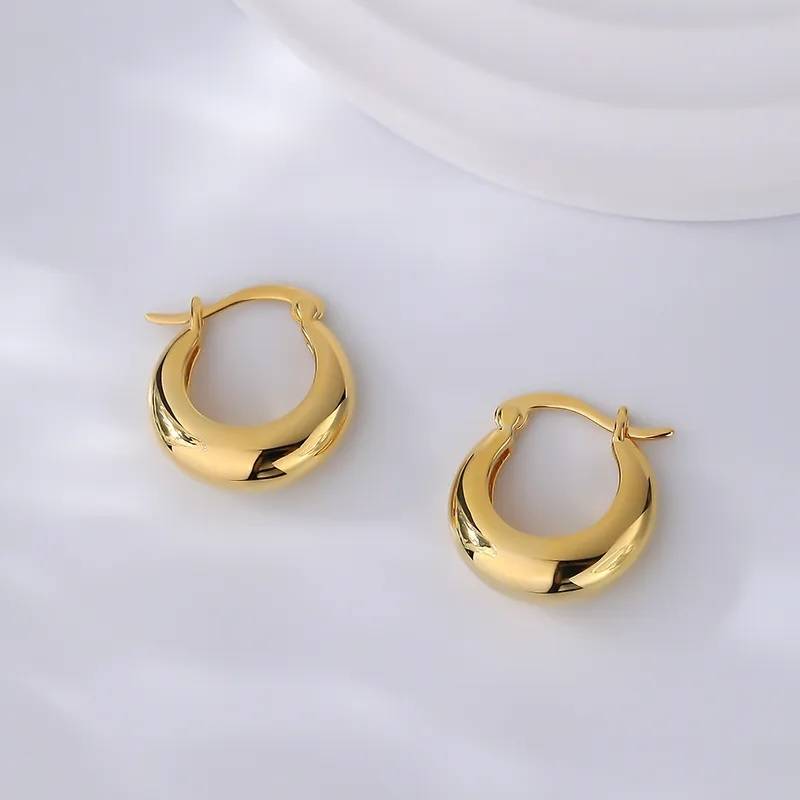 Purse Shaped Statement Hoop Earrings for Women Earrings New Arrivals Women Jewelry 
