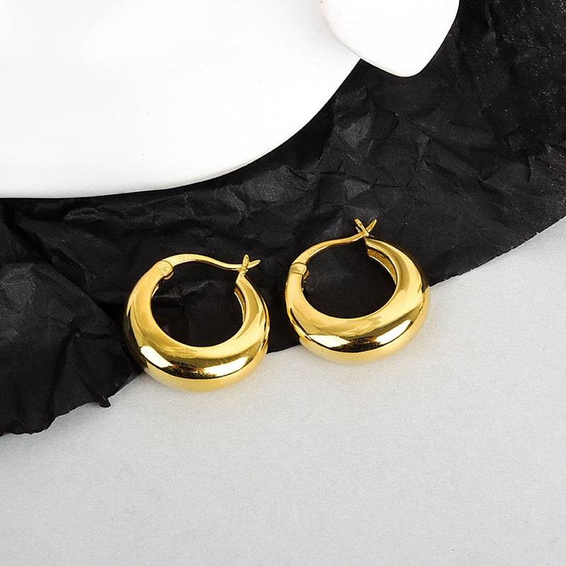 Purse Shaped Statement Hoop Earrings for Women Earrings New Arrivals Women Jewelry 