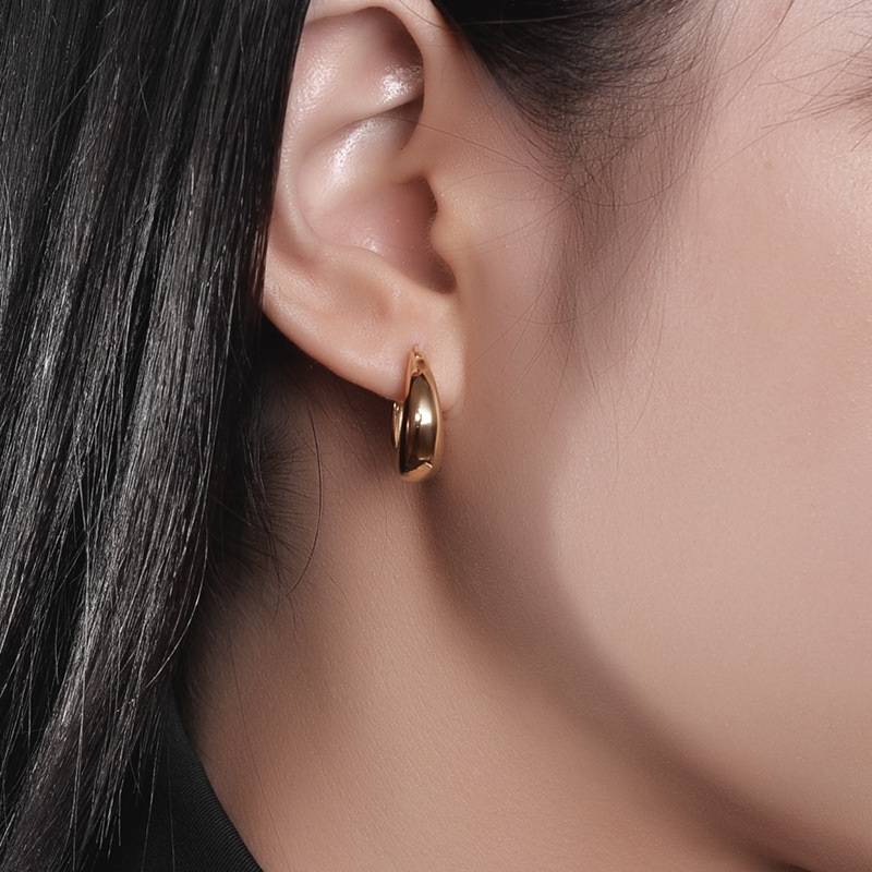 Purse Shaped Statement Hoop Earrings for Women Earrings New Arrivals Women Jewelry 