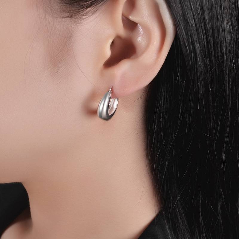 Purse Shaped Statement Hoop Earrings for Women Earrings New Arrivals Women Jewelry 