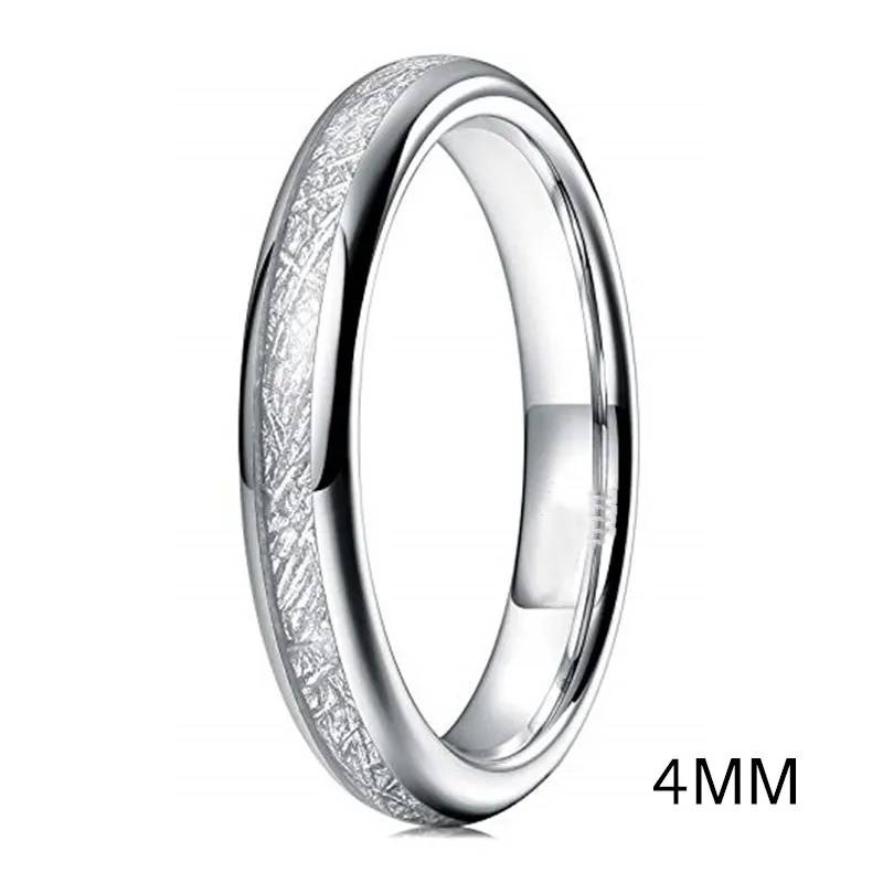 4/6/8 MM Stainless Steel Wedding Engagement Ring Men Jewelry New Arrivals Rings Rings Wedding & Engagement Jewelry Women Jewelry 