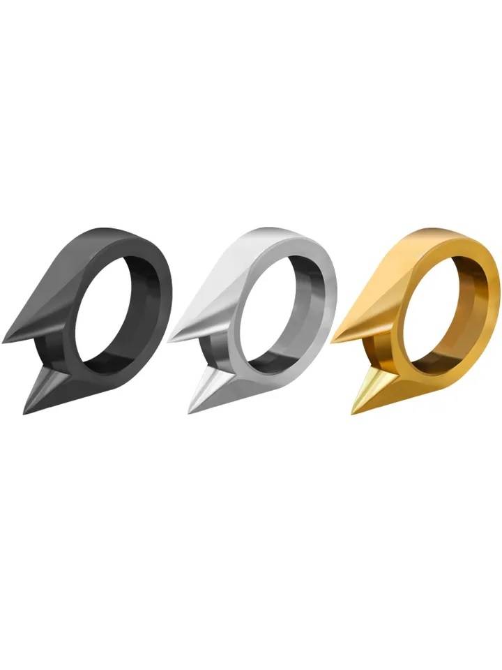 Self-Defense Protection Cat's Ears Punk Style Ring Men Jewelry New Arrivals Rings Rings Women Jewelry 