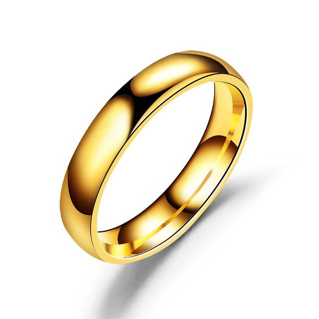Simple 2/4/6 MM Stainless Steel Colorful Wedding Engagement Ring Men Jewelry New Arrivals Rings Rings Wedding & Engagement Jewelry Women Jewelry 