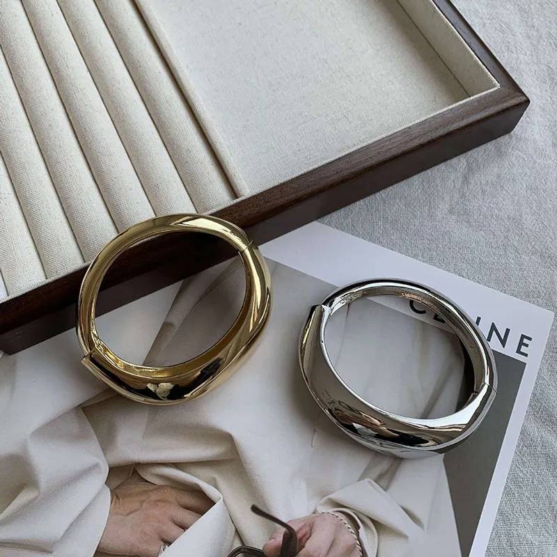 Big Chunky Statement Cuff Bracelet Bangle Bracelets & Bangles New Arrivals Women Jewelry 