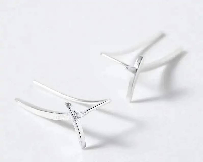 Minimalism Katana Samurai Sword Earrings Earrings Earrings Men Jewelry New Arrivals Women Jewelry 